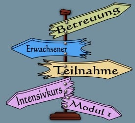 Betreuung Wegweißer für die Qualifikationen