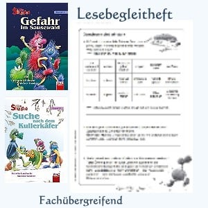 Ein Beispiel für den deutschunterricht anhand eines Buches und dem Begleitheft dafür