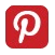 Pinterest Icon für die Kontakt Seite