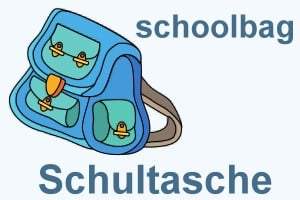 Eine Schultasche