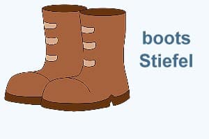 Braune Stiefel